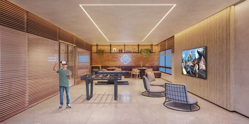 PERSPECTIVA ILUSTRATIVA DO ESPAÇO TEEN