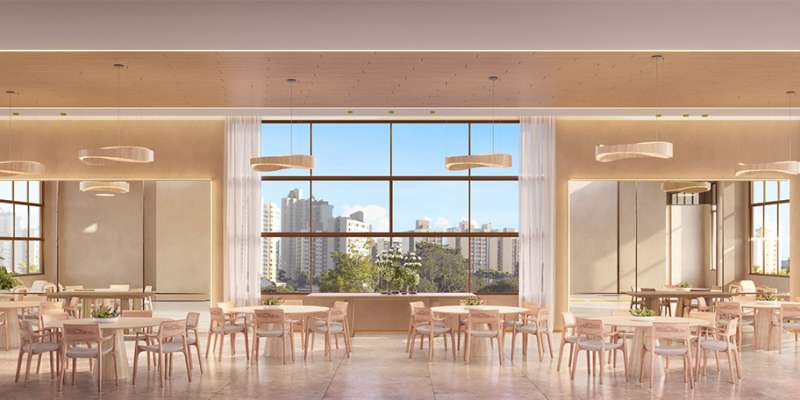 PERSPECTIVA ILUSTRATIVA DO SALÃO DE FESTAS 1