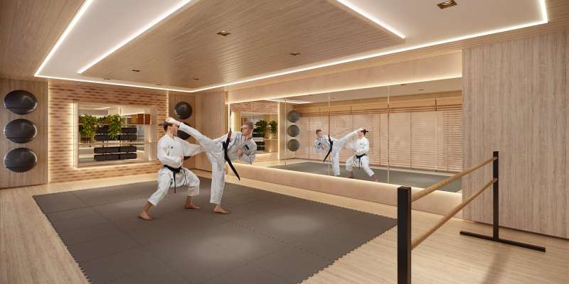 PERSPECTIVAS ILUSTRATIVAS DO AMBIENTE MULTIUSO